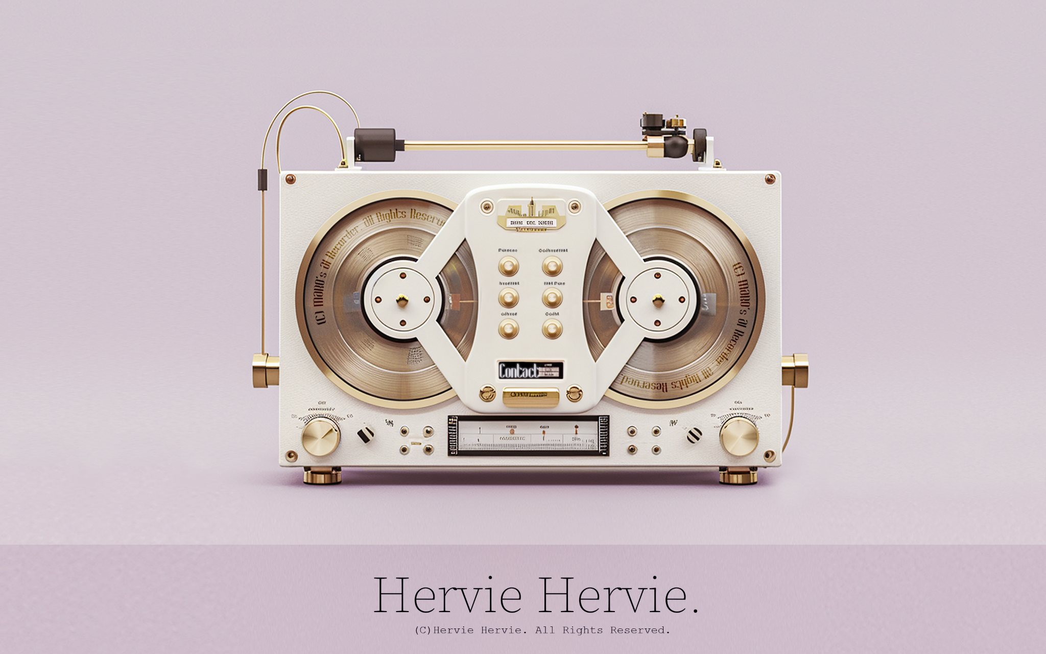 Hervie Hervie reel-to-reel recorder